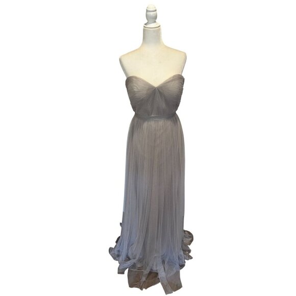 NWT Jenny Yoo Annabelle Convertible  Tulle Evening  Women's Gown Size 14 ($258) - Picture 4 of 11